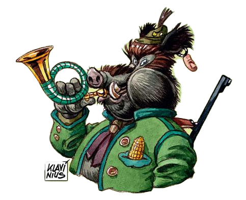 Klavinius Maskottchen